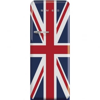 Frigorífico-Congelador Bandera UK Smeg FAB28RDUJ5 | Retro Años 50 | Bisagra Derecha | Clase D