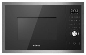 Microondas integrable negro Edesa EMW-2530I-GX BK con grill | 1200W