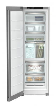 Congelador Vertical Liebherr SFNsfe 5247 Plus Steelfinish | 185,5x59,7x67,5 cm | Ice Maker | No Frost | 7 cajones | Clase E