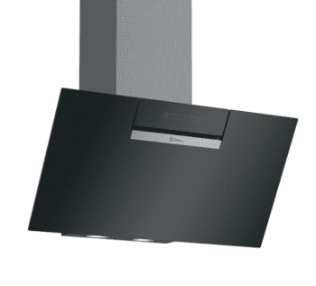 Campana Decorativa Balay 3BC586GN Cristal Negro | 80cm | 60 dB (A) | 670 m3/h | Control Táctil | Clase B