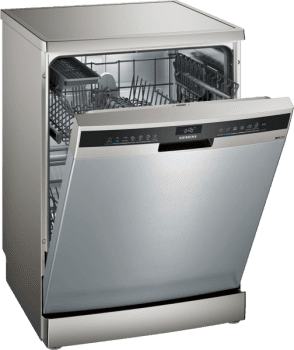 Lavavajillas Siemens SN23HI60AE Inox de 60 cm para 13 servicios | Función varioSpeed+ | WiFi Home Connect | Clase A++ | iQ300