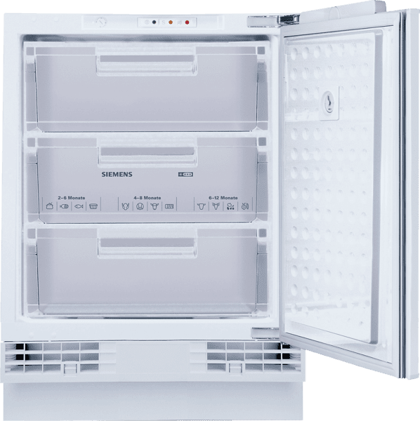 Congelador Vertical Siemens GU15DADF0 Integrable Bajo encimera de 82 x 59.8 cm | Súper congelación | Clase F | iQ500