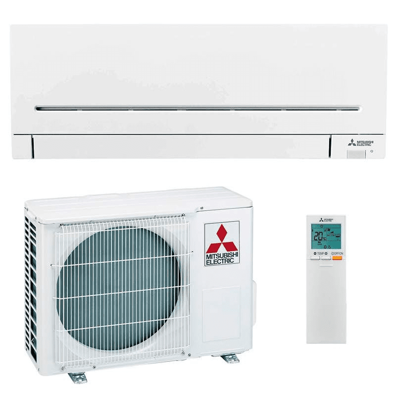 Set Aire acondicionado Mitsubishi MSZ-AP25VG(K) | Wi-Fi compatible con Alexa | Climatizador Inverter | Gas R32 | A+++