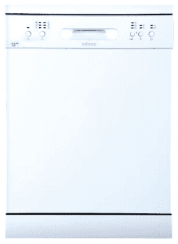 Lavavajillas Edesa EDW-6130 WH Blanco de 84.5 x 59.8 cm para 13 servicios con 6 programas de lavado | Clase E