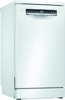 Lavavajillas Bosch SPS4HMW53E Blanco de 45 cm, para 10 servicios | WiFi Home Connect | Serie 4 | Clase E