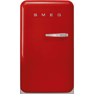 Frigorífico + Congelador Mini Rojo Smeg FAB10LRD5 | Retro Años 50 | Bisagra Izquierda | Clase E