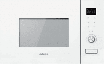 Microondas integrable Edesa EMW-2020-IG WH | 20 litros | 800W + grill 1000W | Funciones microondas, grill y micro | 382 x 595 x 300 mm